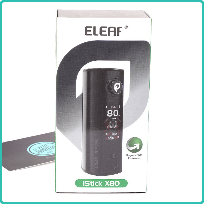 Packaging de la Box iStick X80 Eleaf